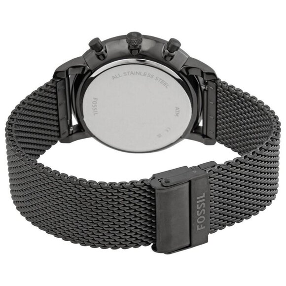 NWT Authentic Fossil Neutra Chronograph Quartz Black Dial Men's Watch - Picture 3 of 3